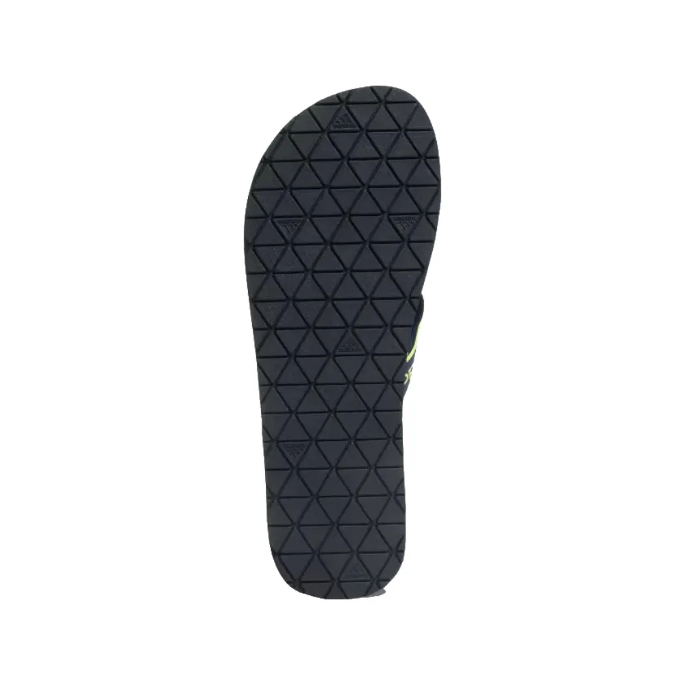 Adidas Men's Snozo Beach M Flip Flops Slipper (Collegiate Navy/Lucid Lemon)