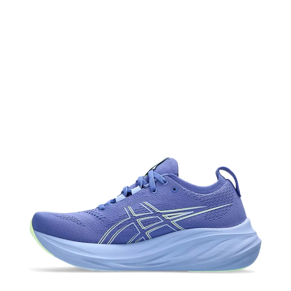 Asics Women's GEL-NIMBUS 26 Sneaker in Sapphire/Light Blue