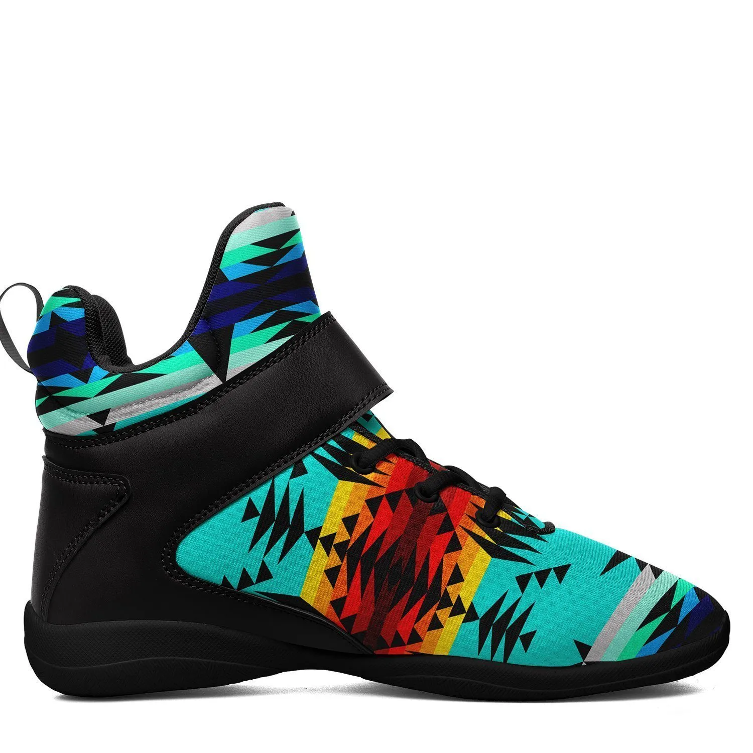 Between the Mountains Ipottaa Basketball / Sport High Top Shoes - Black Sole