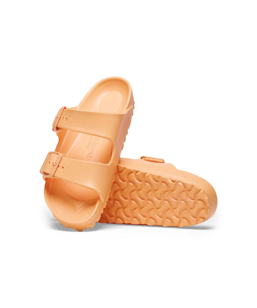 BIRKENSTOCK ARIZONA ESSENTIALS NARROW FIT IN PAPAYA