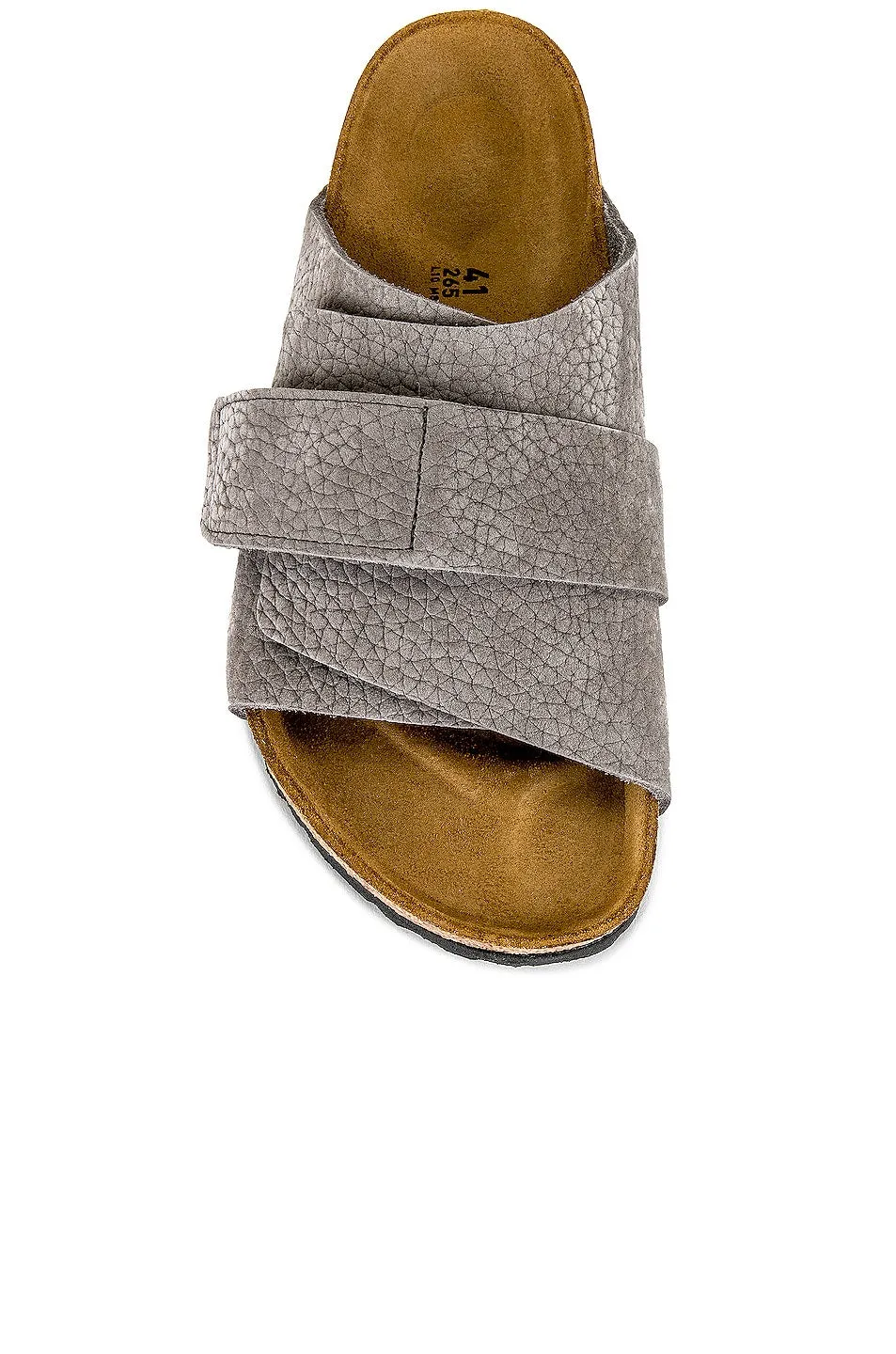 Birkenstock Kyoto Slippers in Desert Buck & Whale Gray