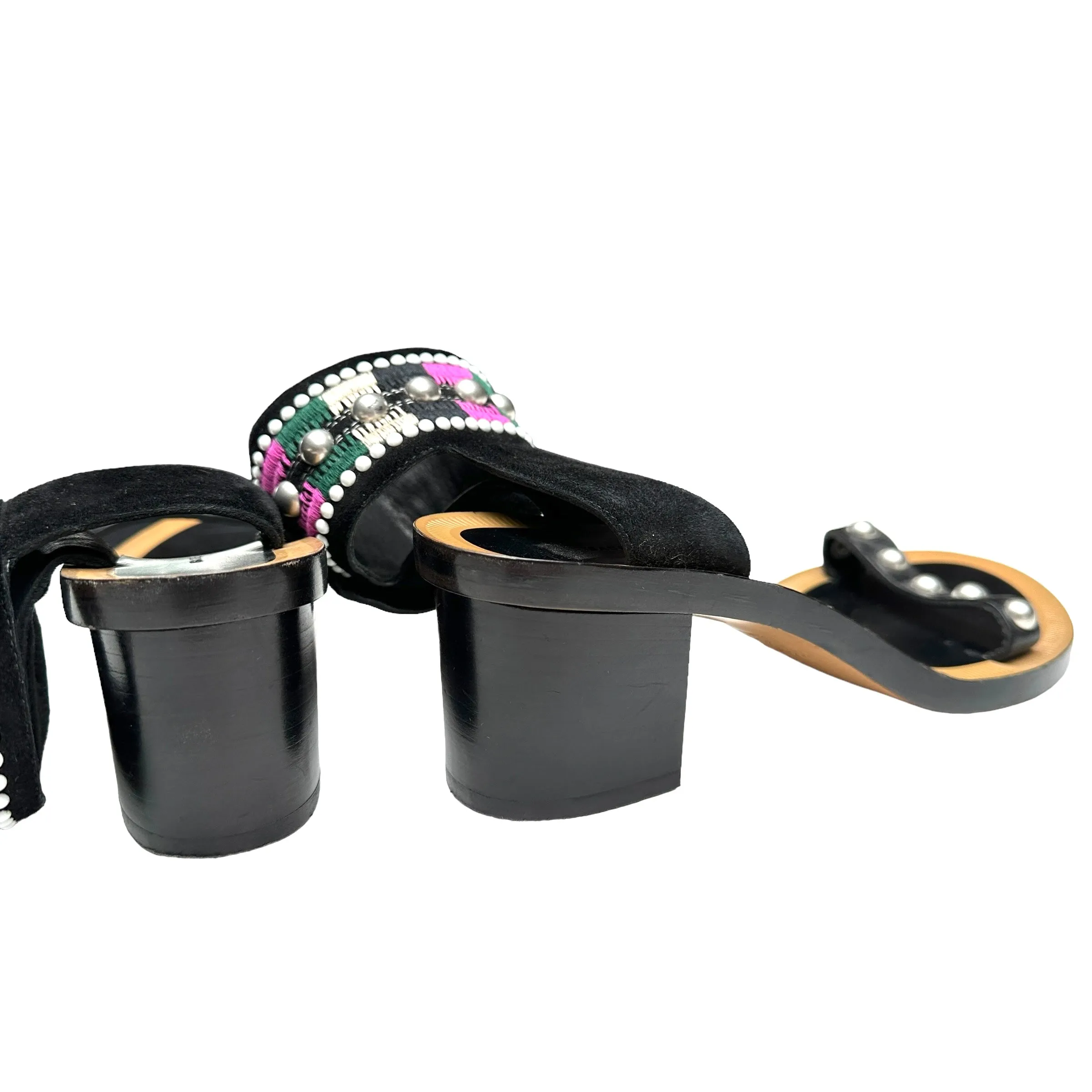 Black Iconic Sandals - 7