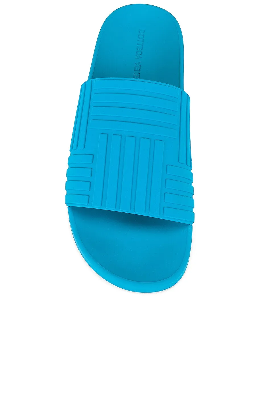 Bottega Veneta r slides, Amalfi Blue