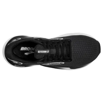 Brooks Glycerin 21 Black Grey White Men's