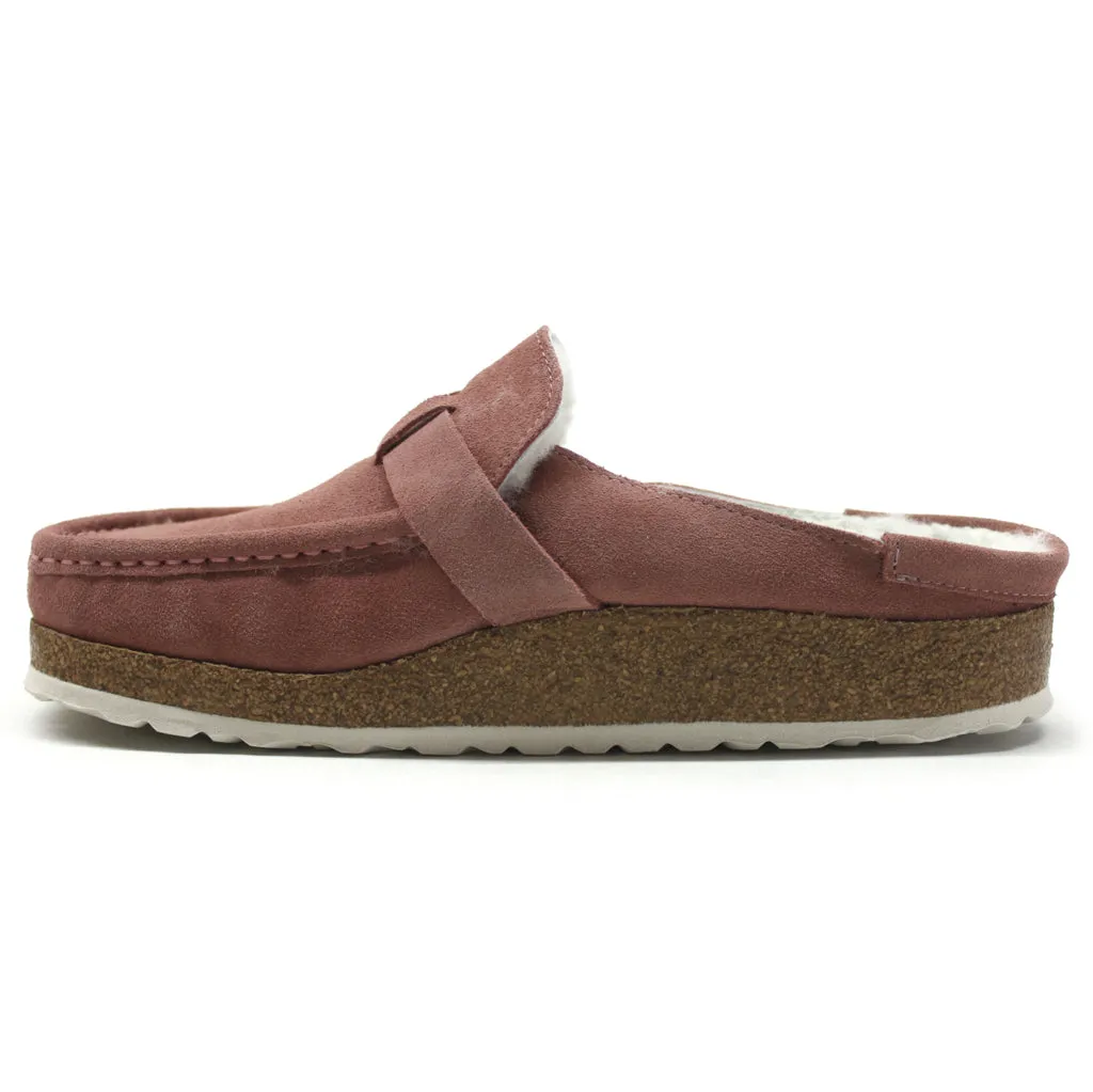 Buckley Shearling Suede Leather Unisex Clogs