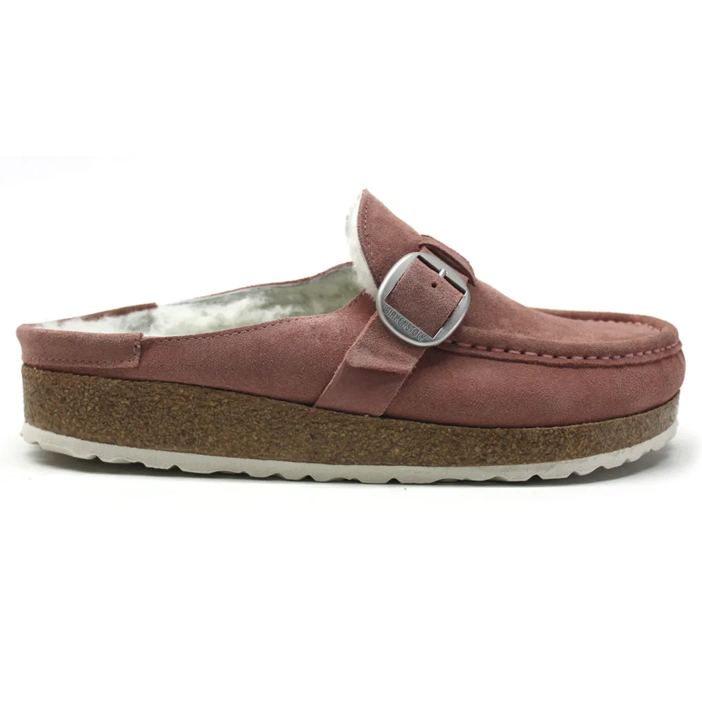 Buckley Shearling Suede Leather Unisex Clogs