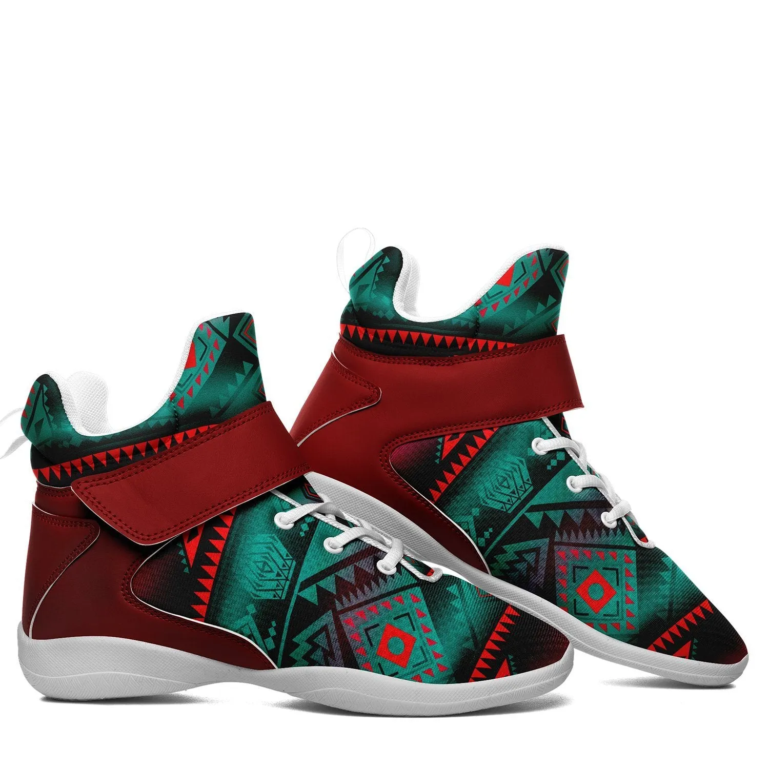 California Coast Summer Gather Ipottaa Basketball / Sport High Top Shoes