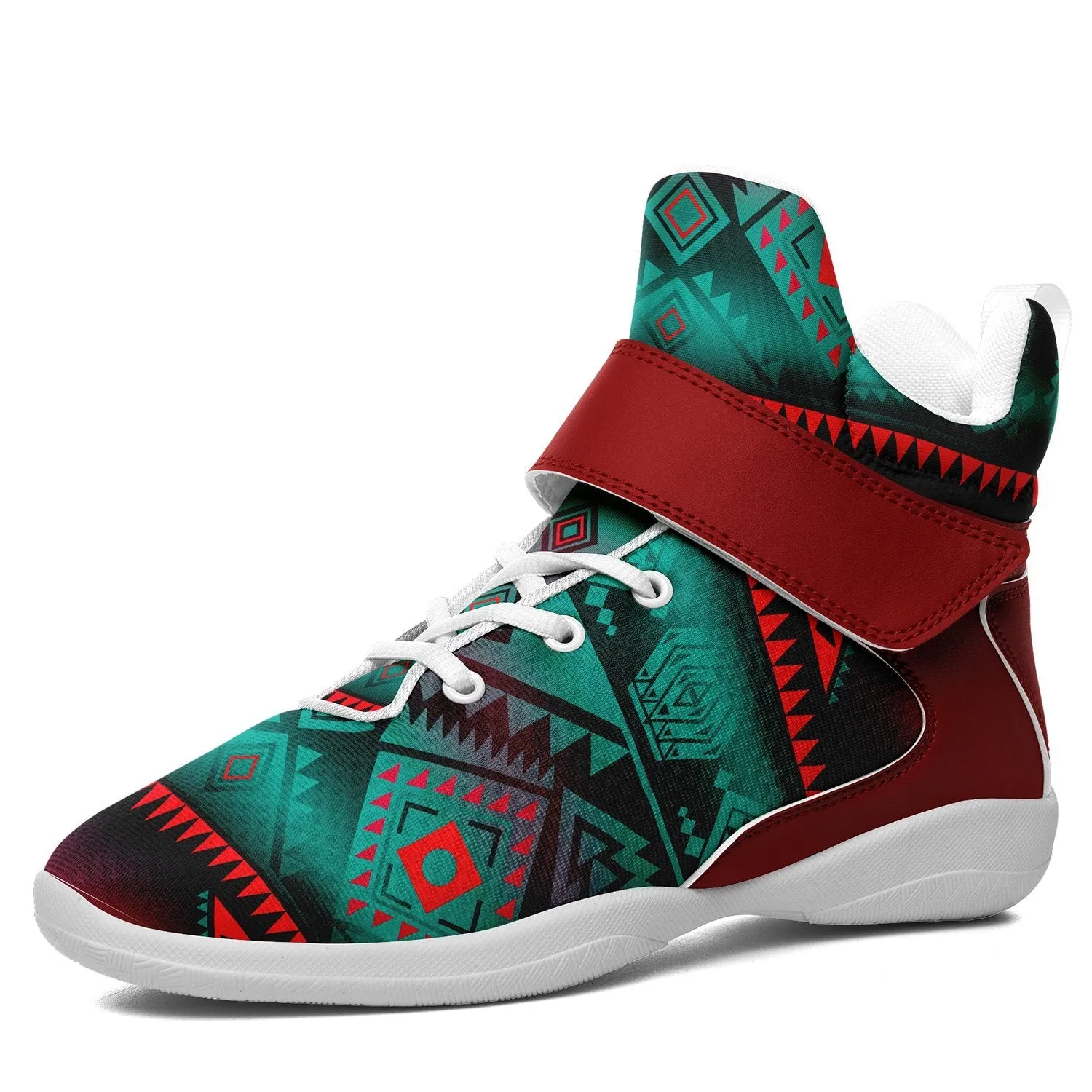 California Coast Summer Gather Ipottaa Basketball / Sport High Top Shoes