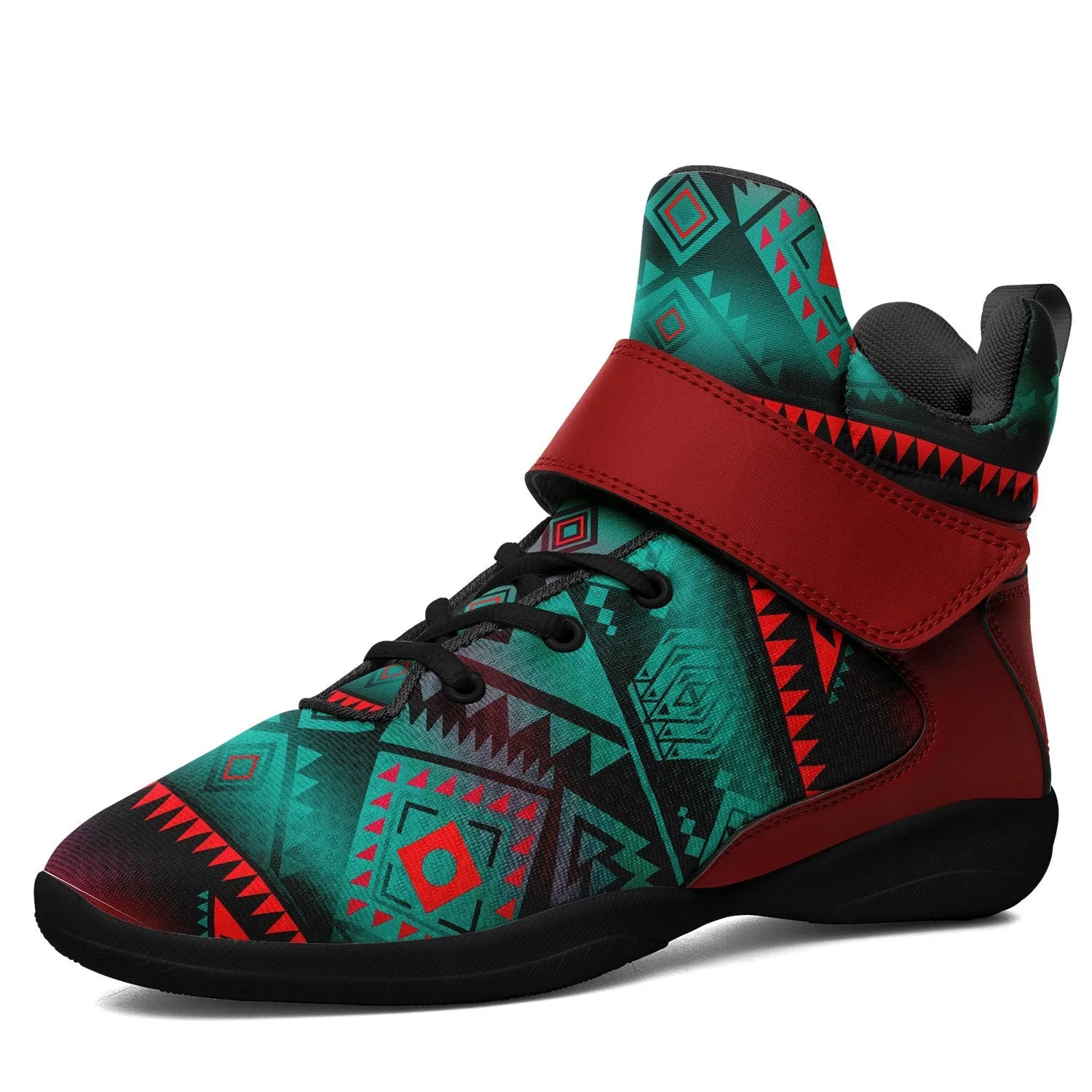 California Coast Summer Gather Ipottaa Basketball / Sport High Top Shoes