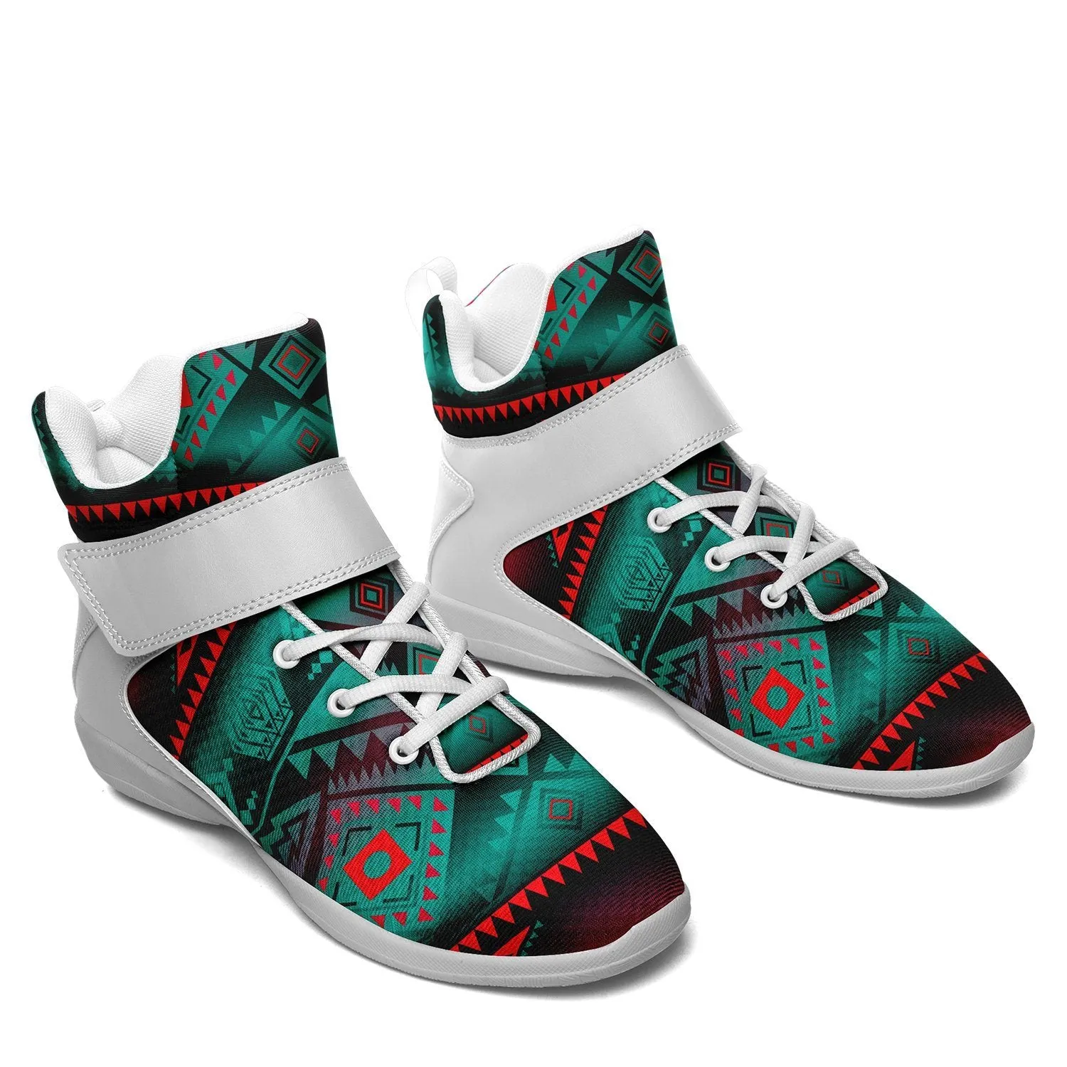 California Coast Summer Gather Ipottaa Basketball / Sport High Top Shoes