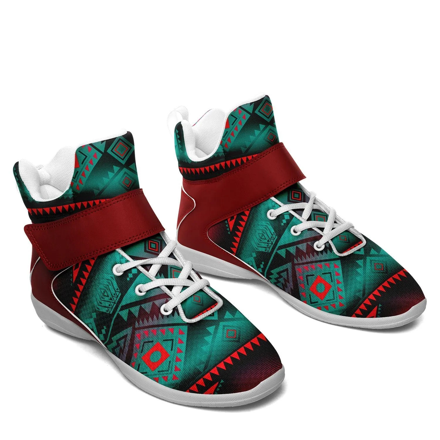 California Coast Summer Gather Ipottaa Basketball / Sport High Top Shoes