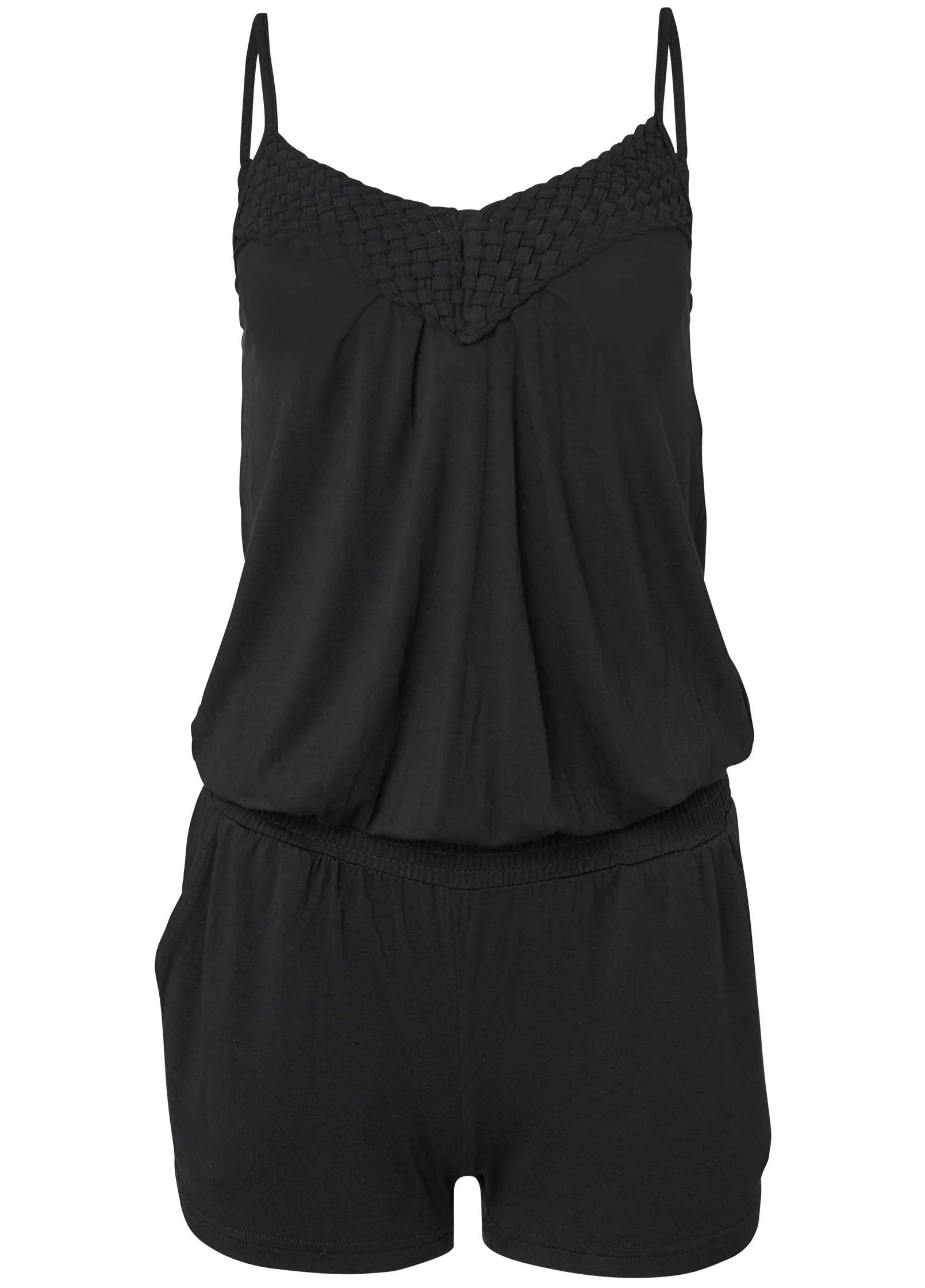 Casual Romper - Black