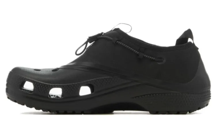 Classic Satisfy x Crocs clogs, black