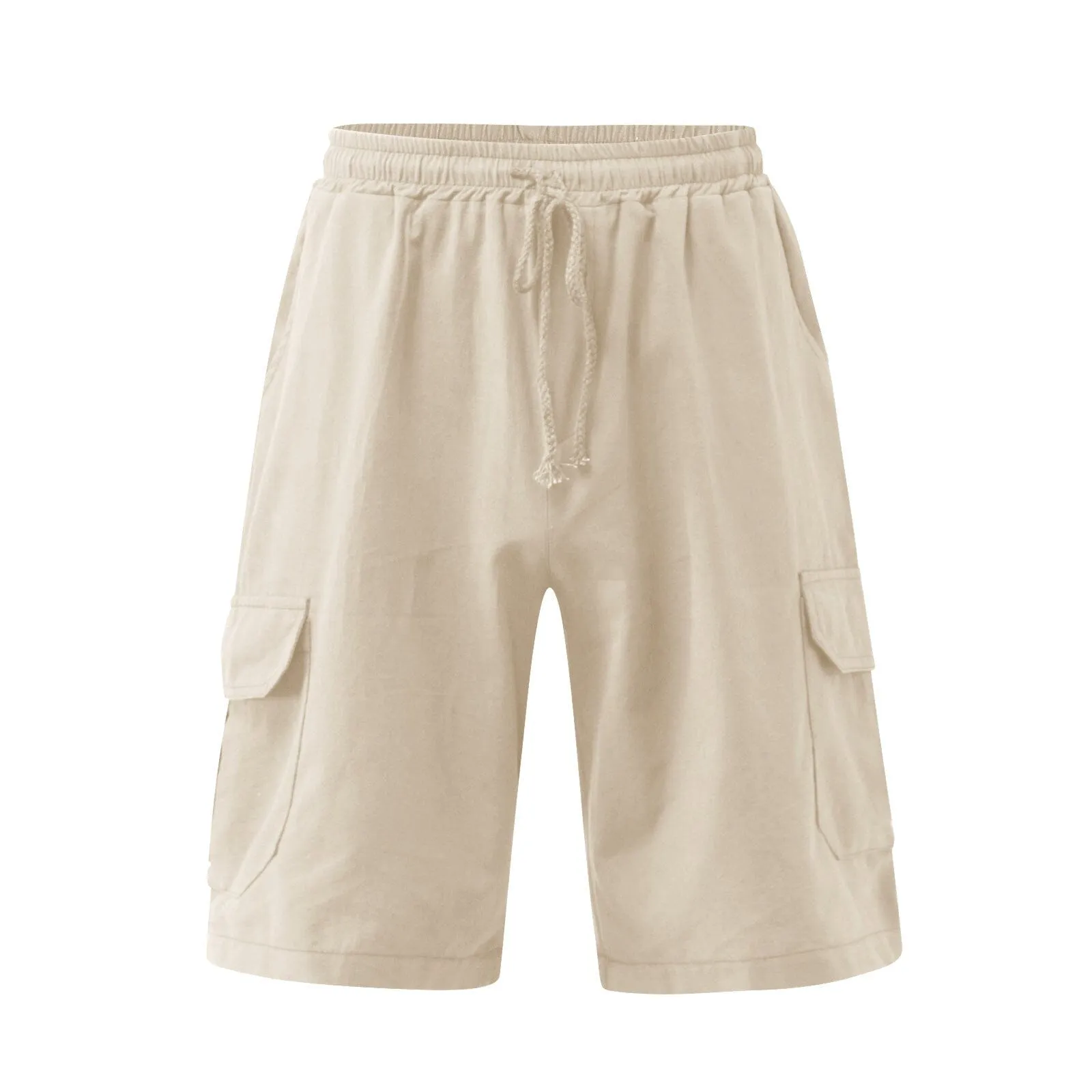 Cotton Shorts with Pockets