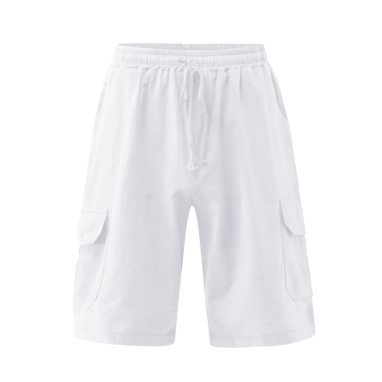 Cotton Shorts with Pockets