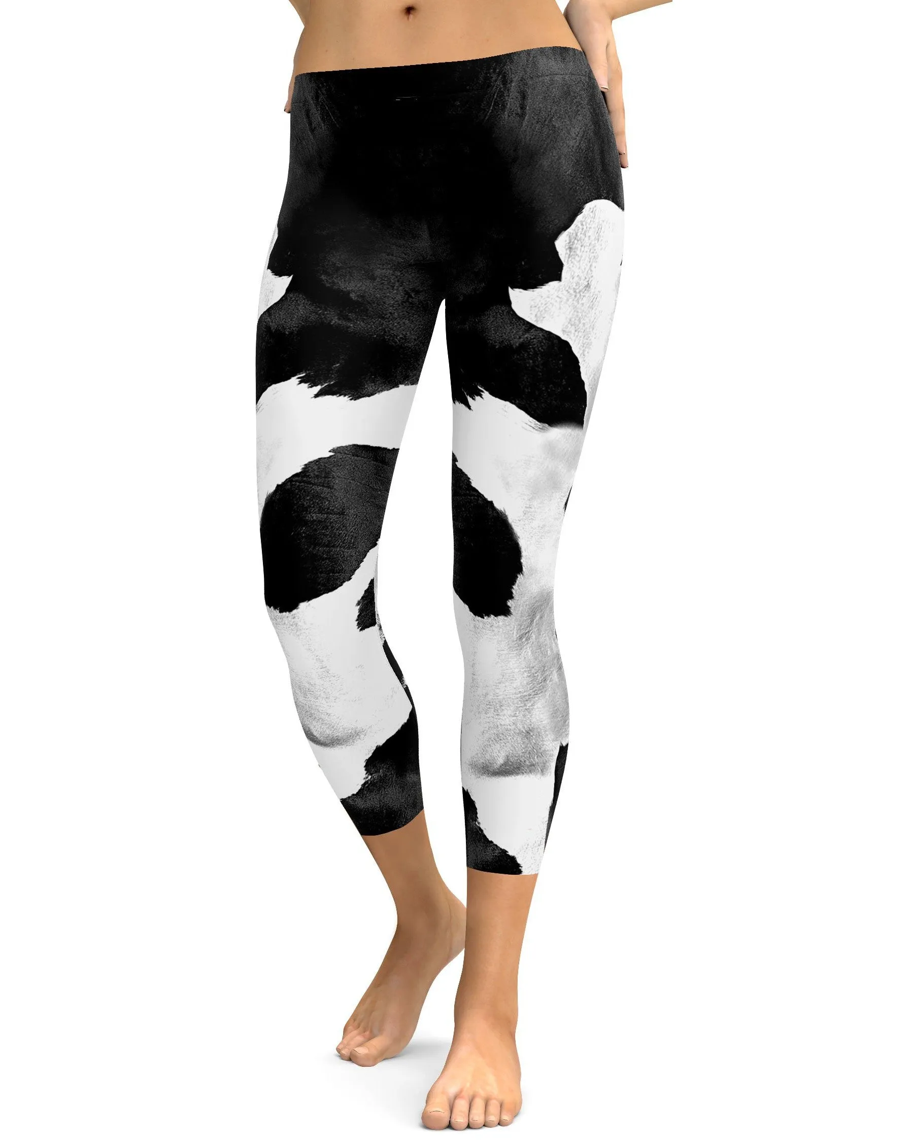 Cow Skin Capris