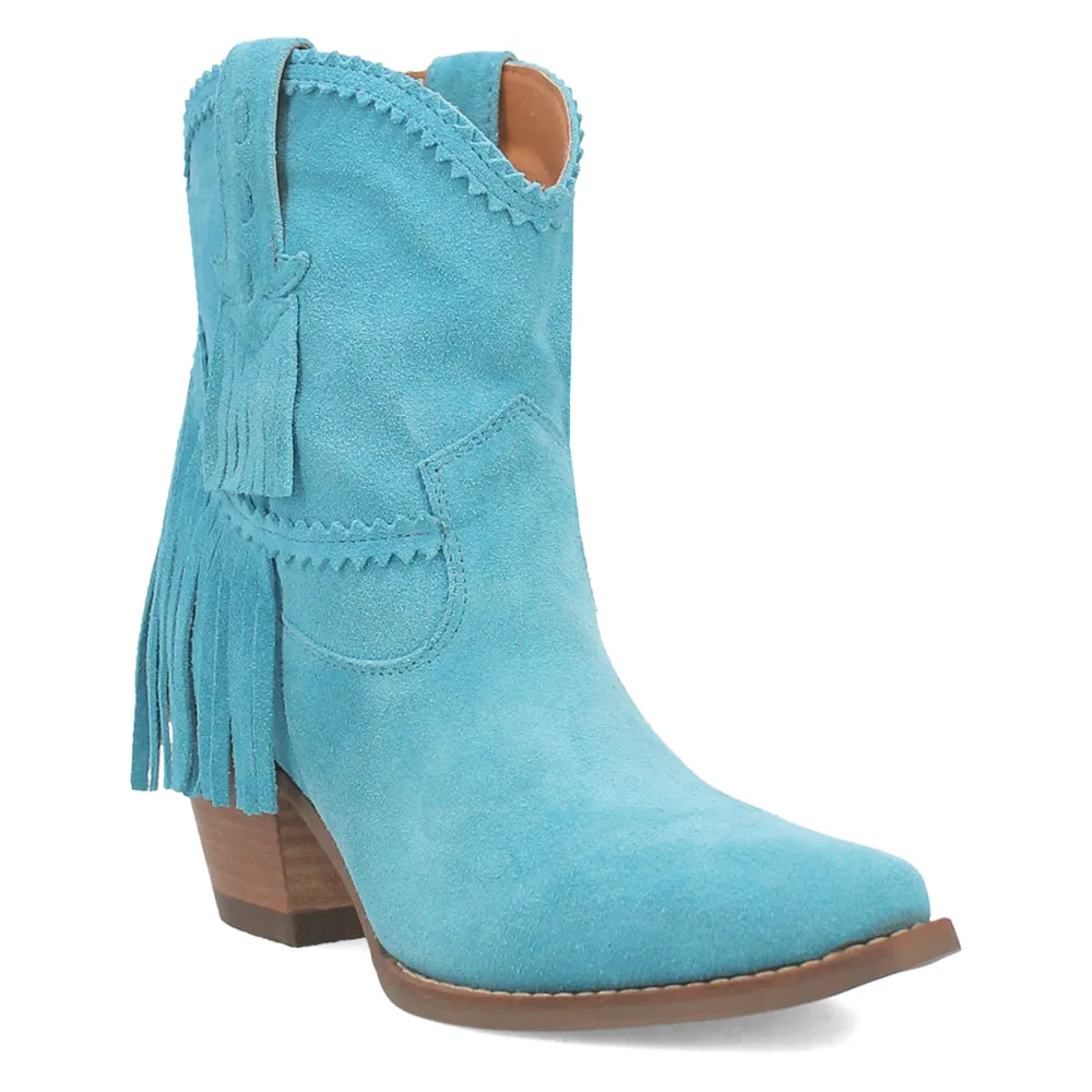 Fandango Fringe Snip Toe Cowboy Booties