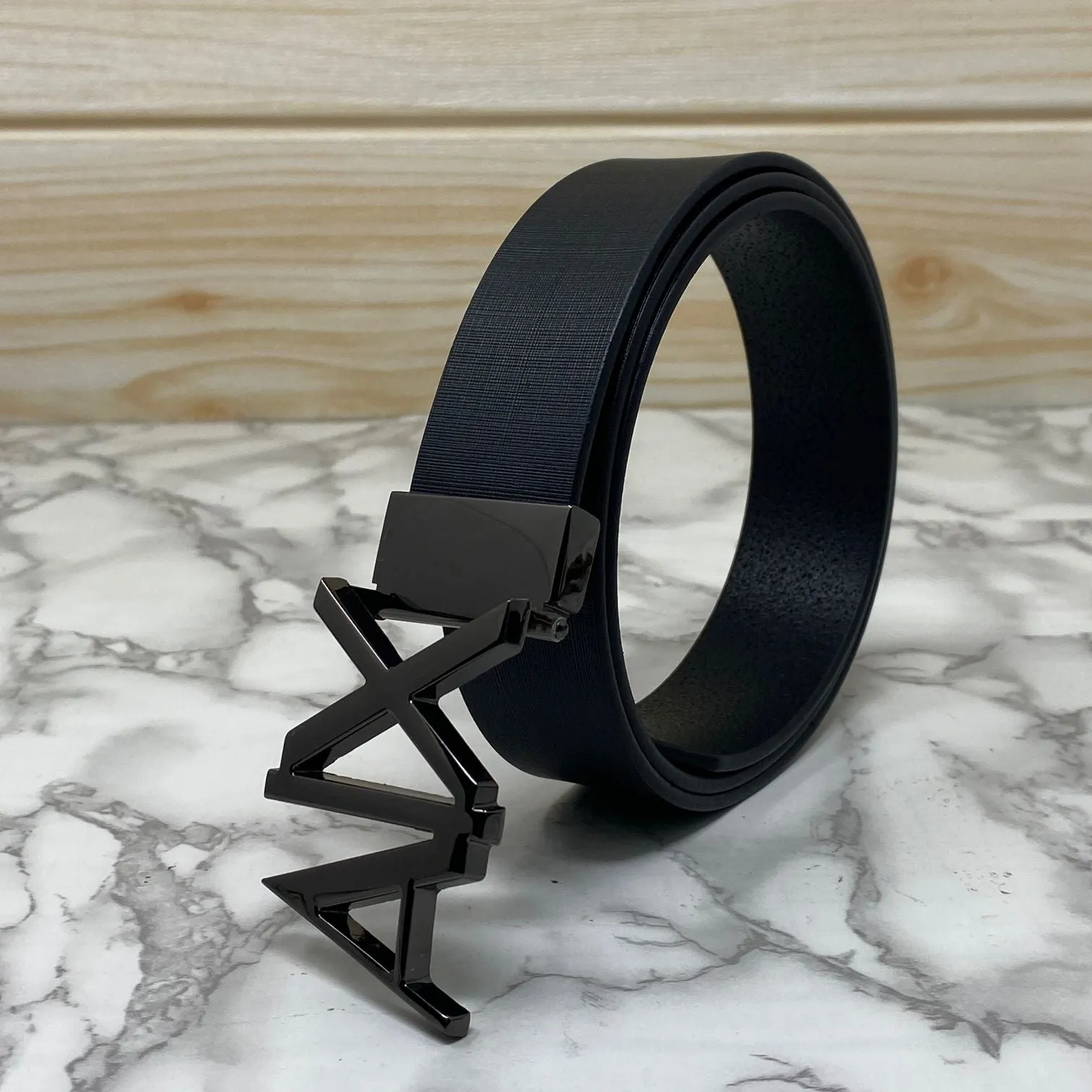 Fashionable AIX Leather Strap Belt -JonasParamount