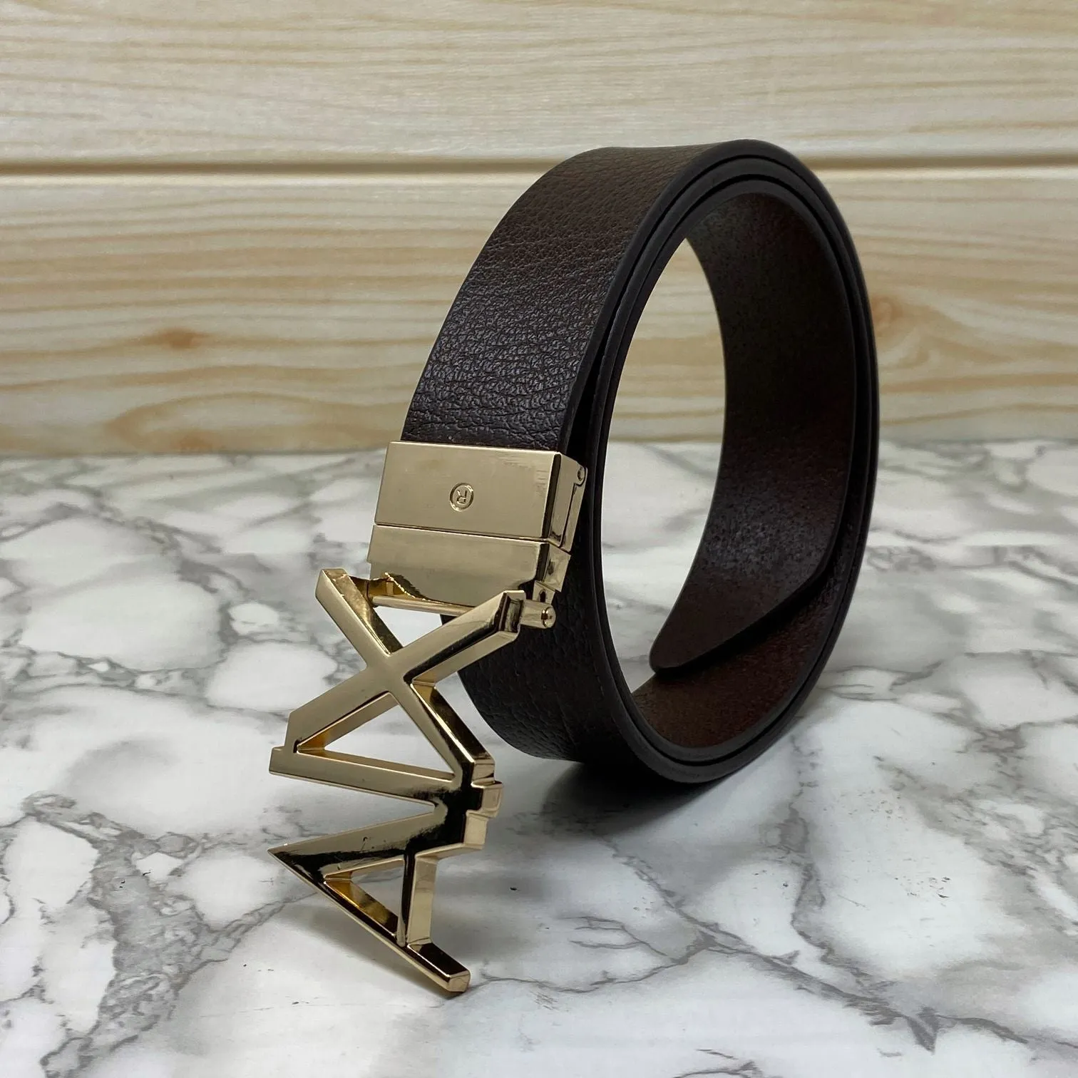 Fashionable AIX Leather Strap Belt -JonasParamount