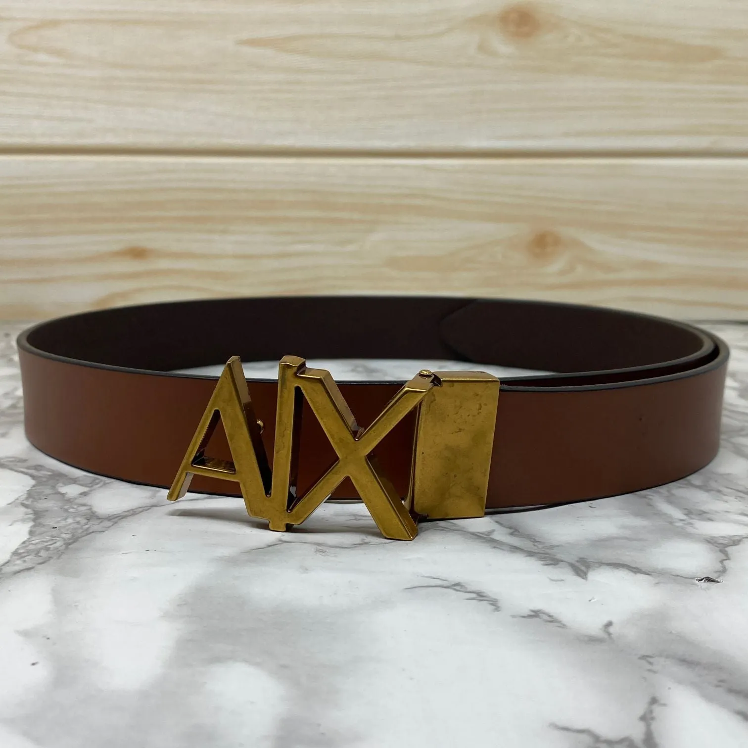 Fashionable AIX Leather Strap Belt -JonasParamount