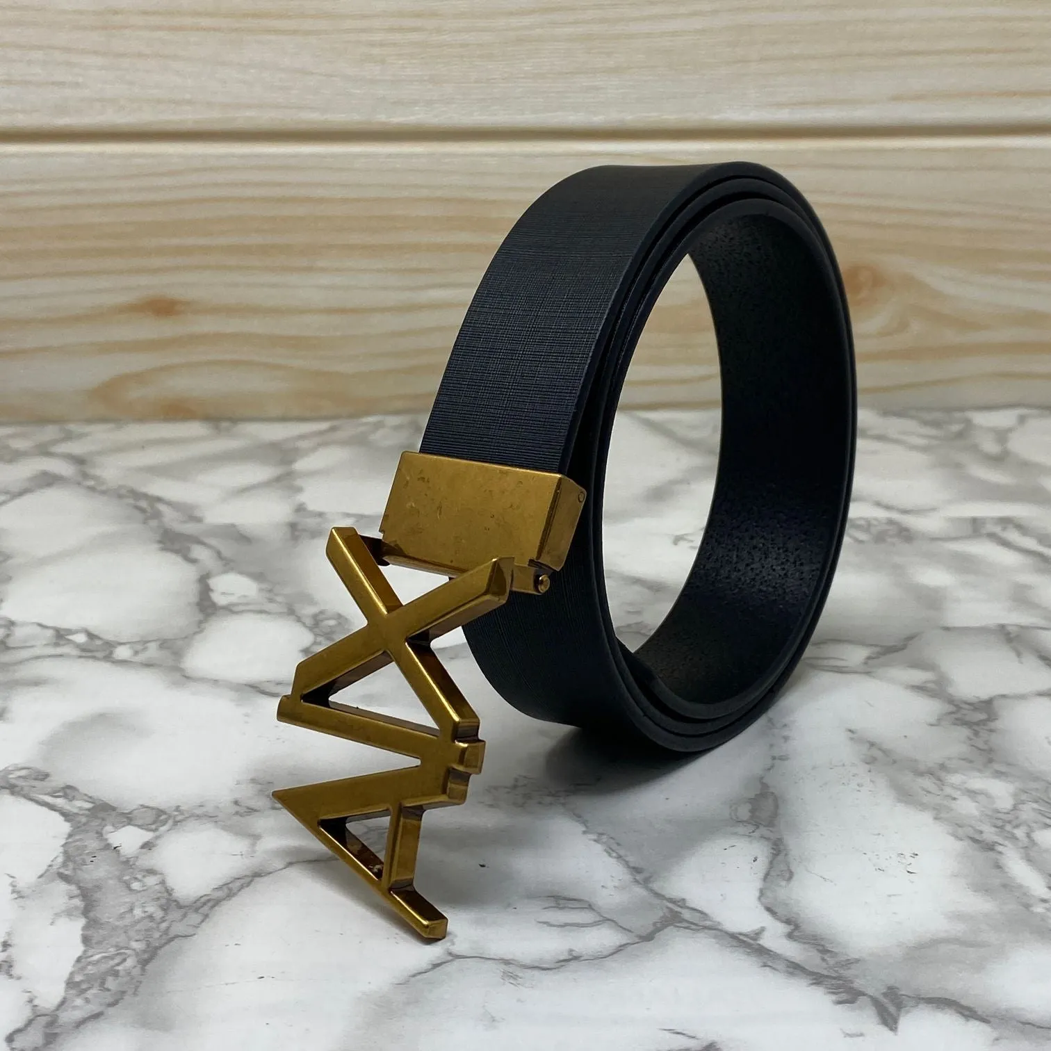 Fashionable AIX Leather Strap Belt -JonasParamount