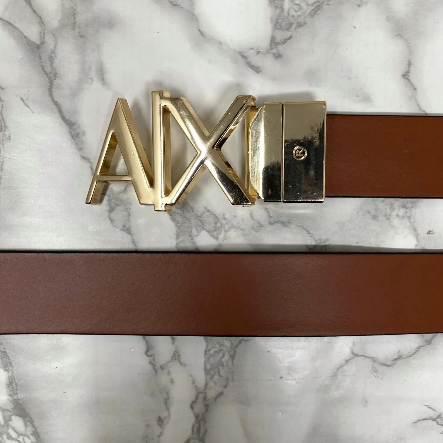 Fashionable AIX Leather Strap Belt -JonasParamount