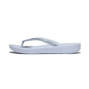 FitFlop Iqushion Sparkle Ombre Flip Flops Sandals - Skywash Blue