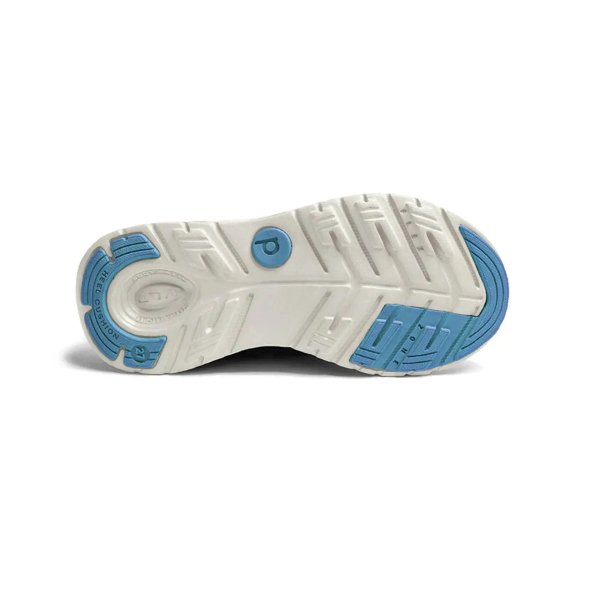 Flex Force Grey Blue Athletic Shoes