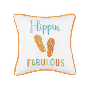 Flippin Fabulous Mini Pillow