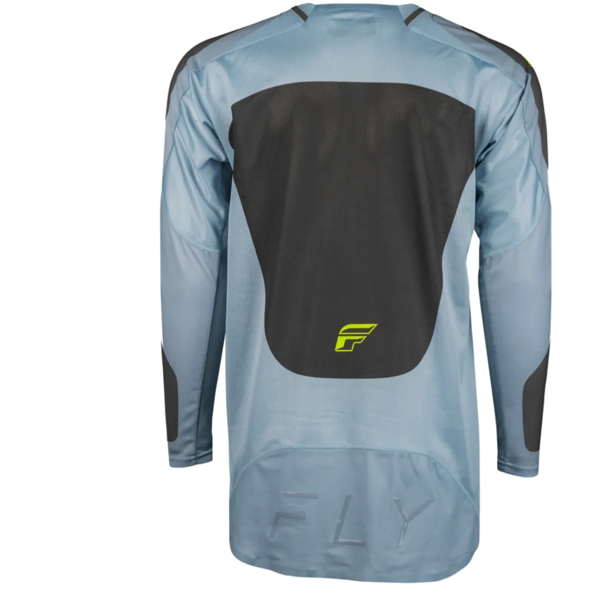 Fly Racing 2024 Evolution DST Motocross Jersey (Ice Grey/Charcoal/Neon Green | Size: Medium)