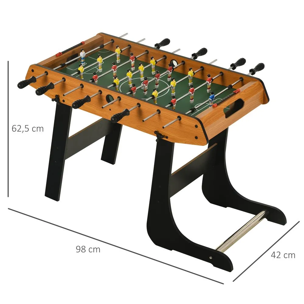 Folding Football Gaming Table for Family Fun - HOMCOM