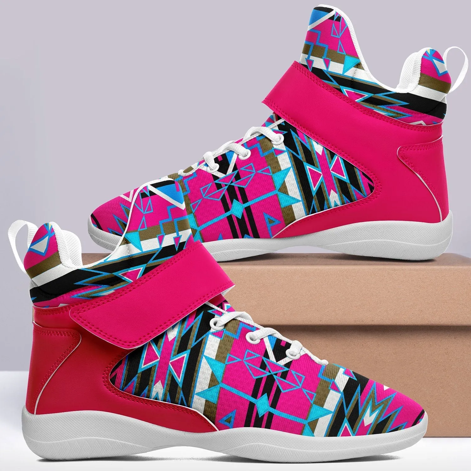 Force of Nature Sunset Storm Ipottaa Basketball / Sport High Top Shoes