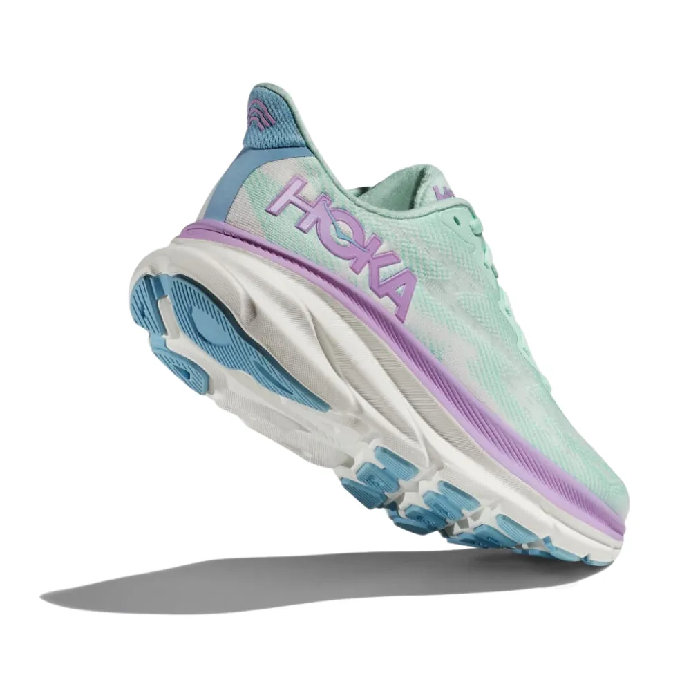 Hoka Clifton 9 Sunlit Ocean/Lilac Mist Running Shoe (Women's)