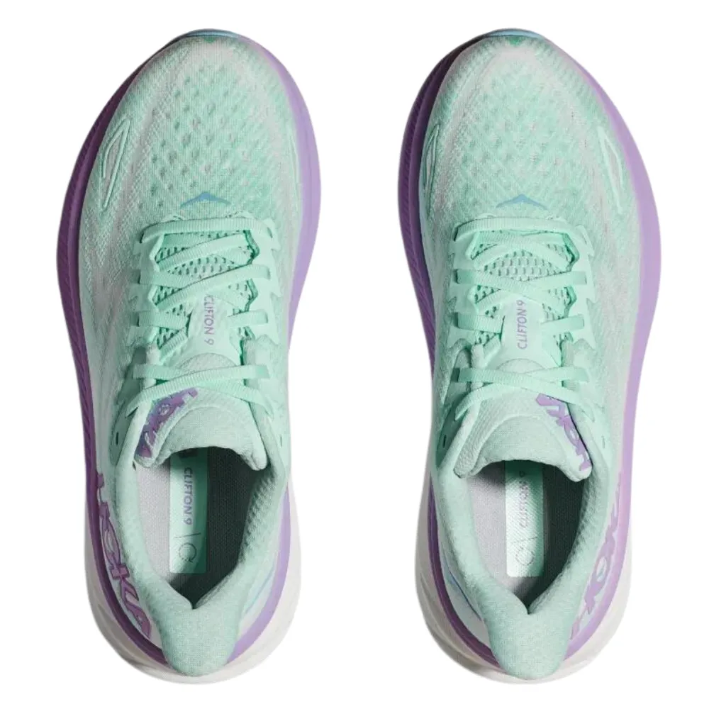 Hoka Clifton 9 Sunlit Ocean/Lilac Mist Running Shoe (Women's)