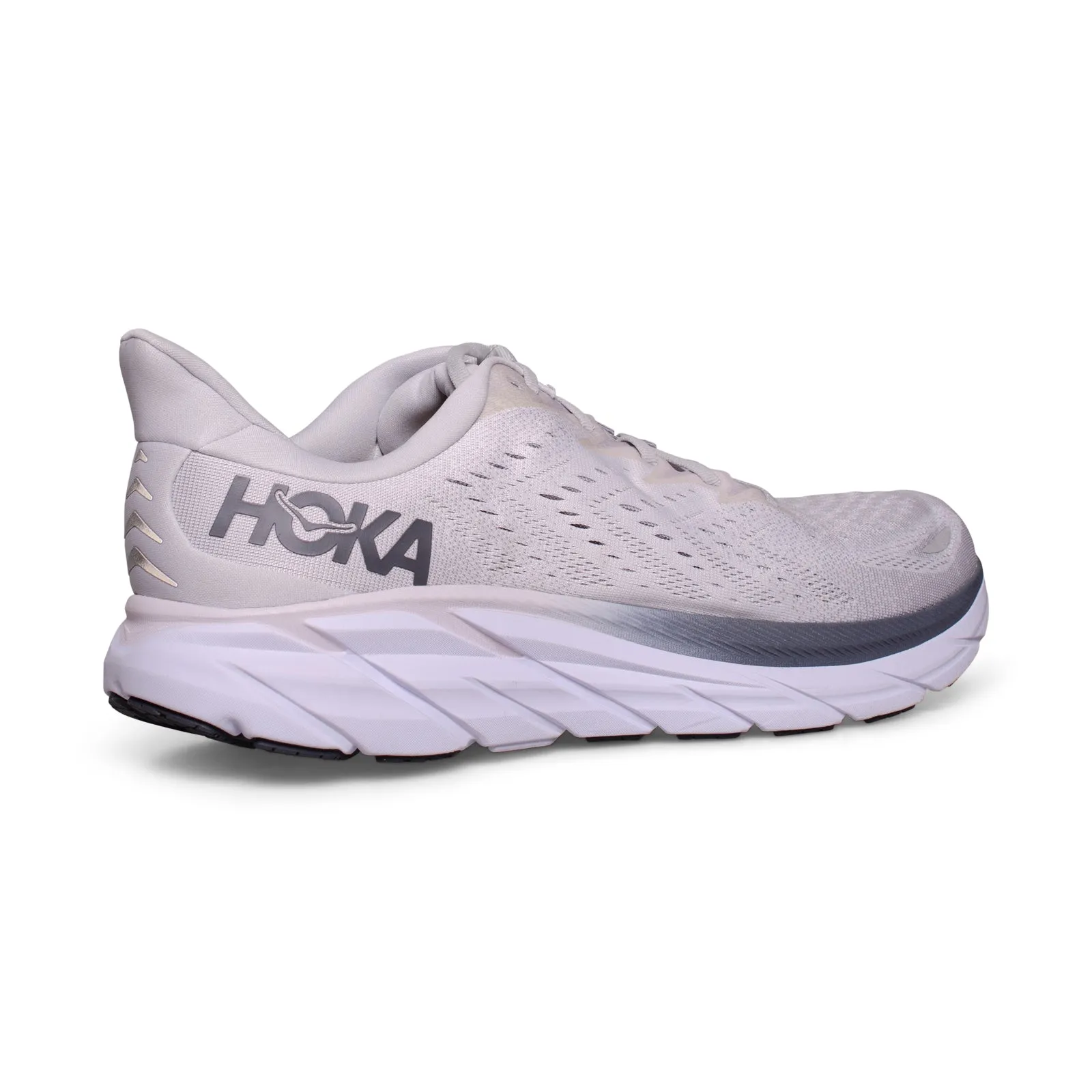 Hoka One One Clifton 8 Lunar Rock / Nimbus Cloud Running Shoes - Men's