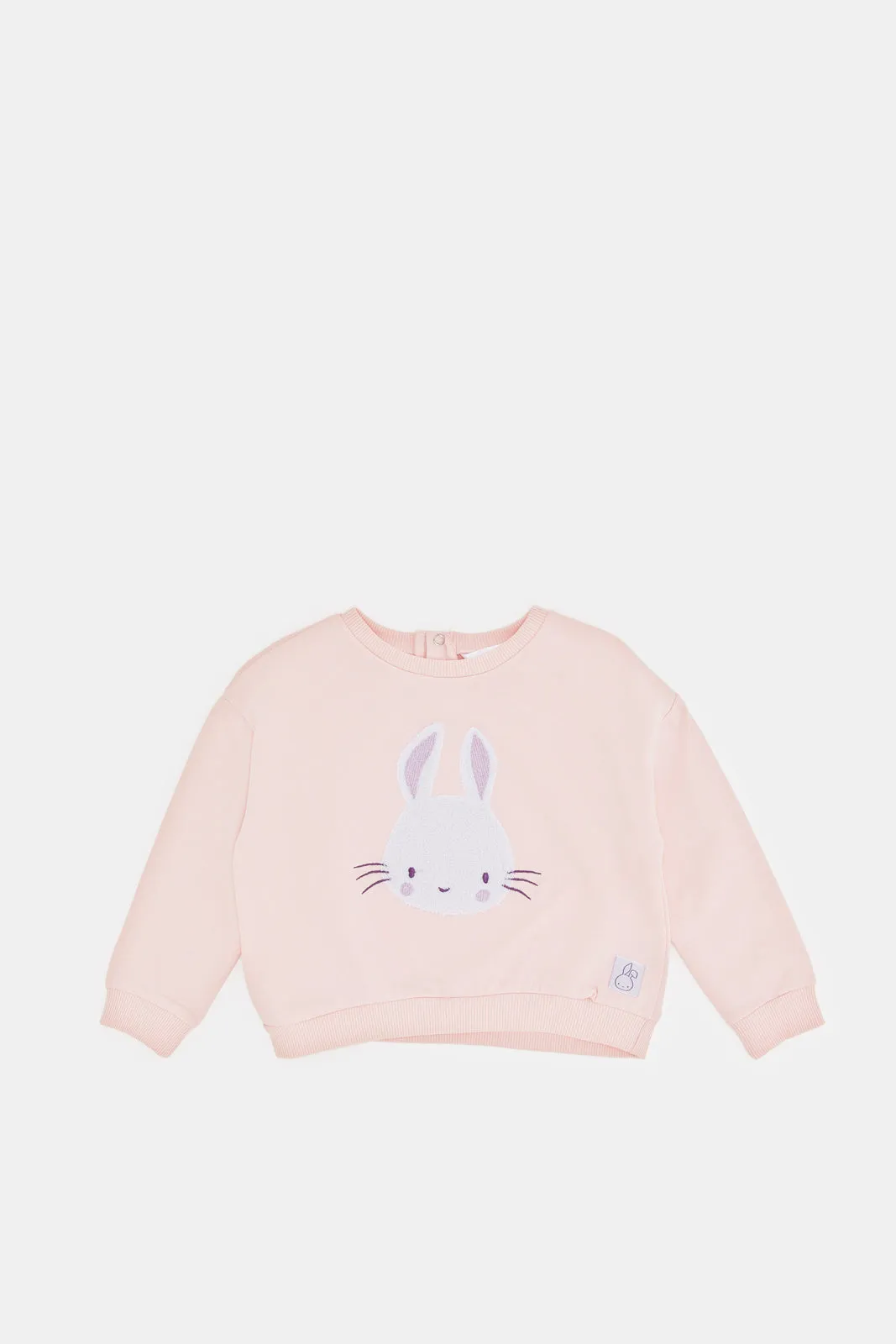 Infant Girls Pink Bunny T-Shirt