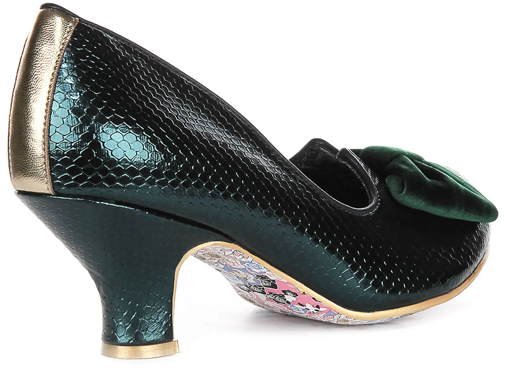 Irregular Choice Dazzle Razzle In Green For Women