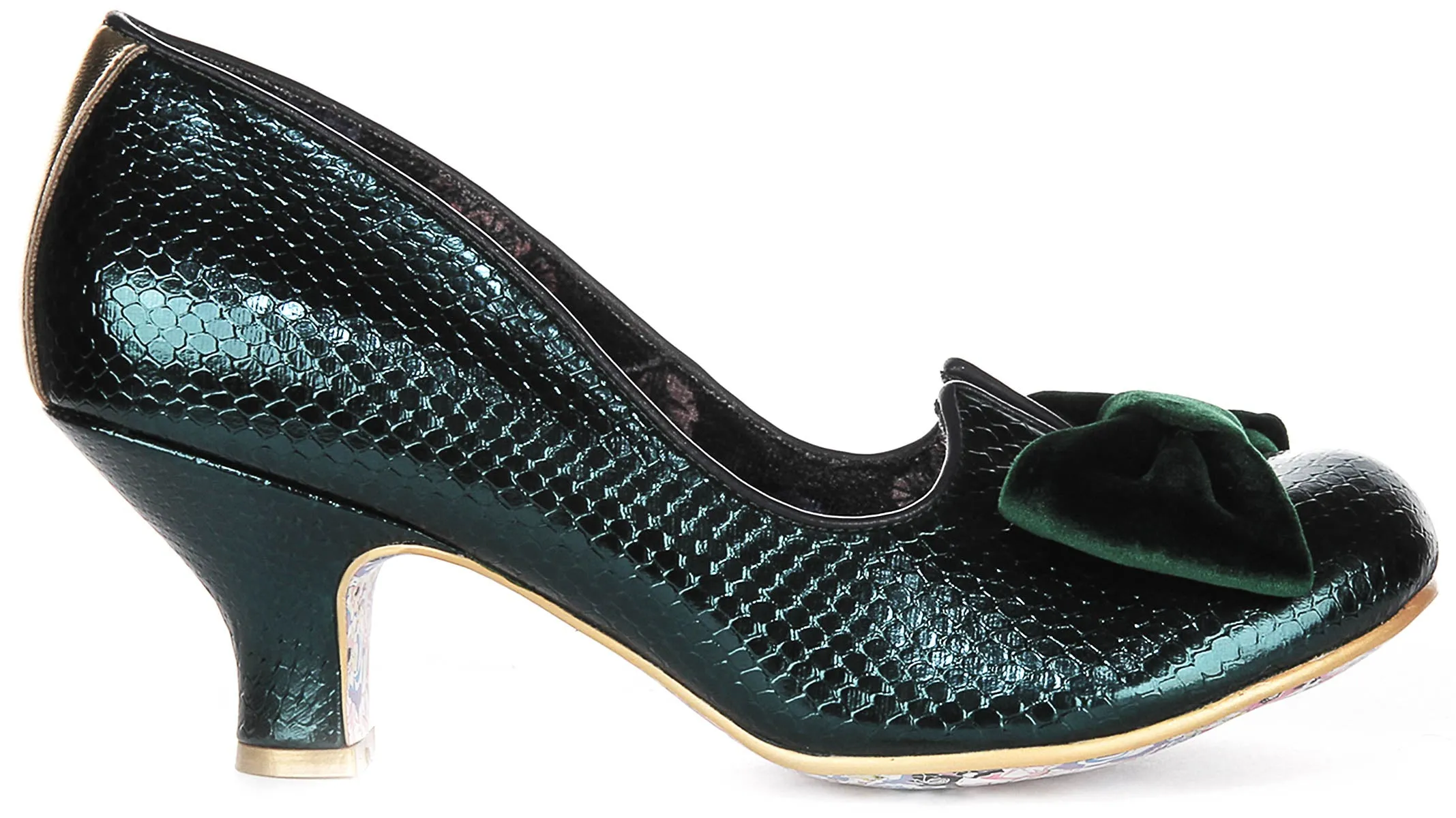 Irregular Choice Dazzle Razzle In Green For Women