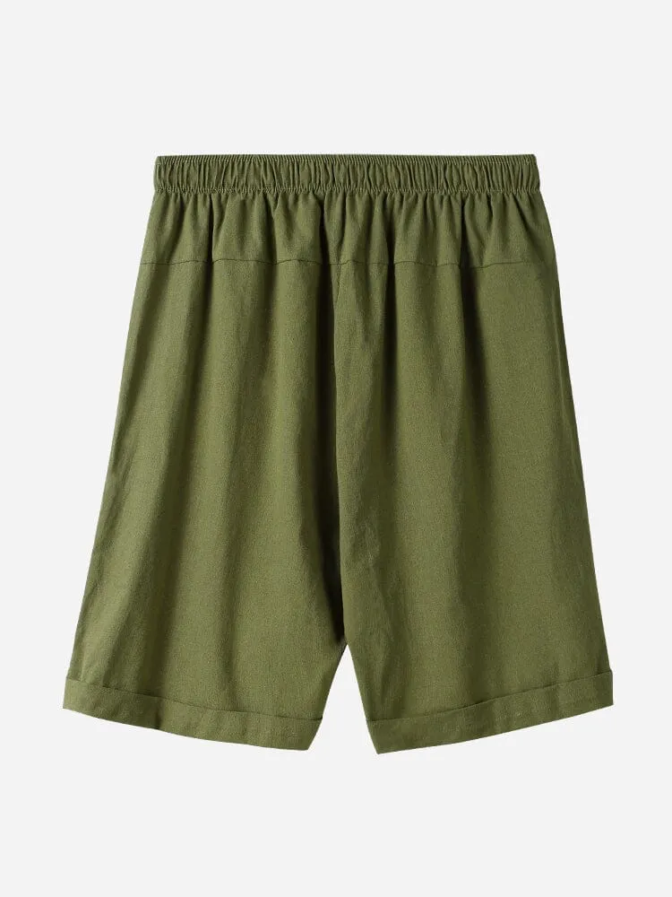 linen style sport short