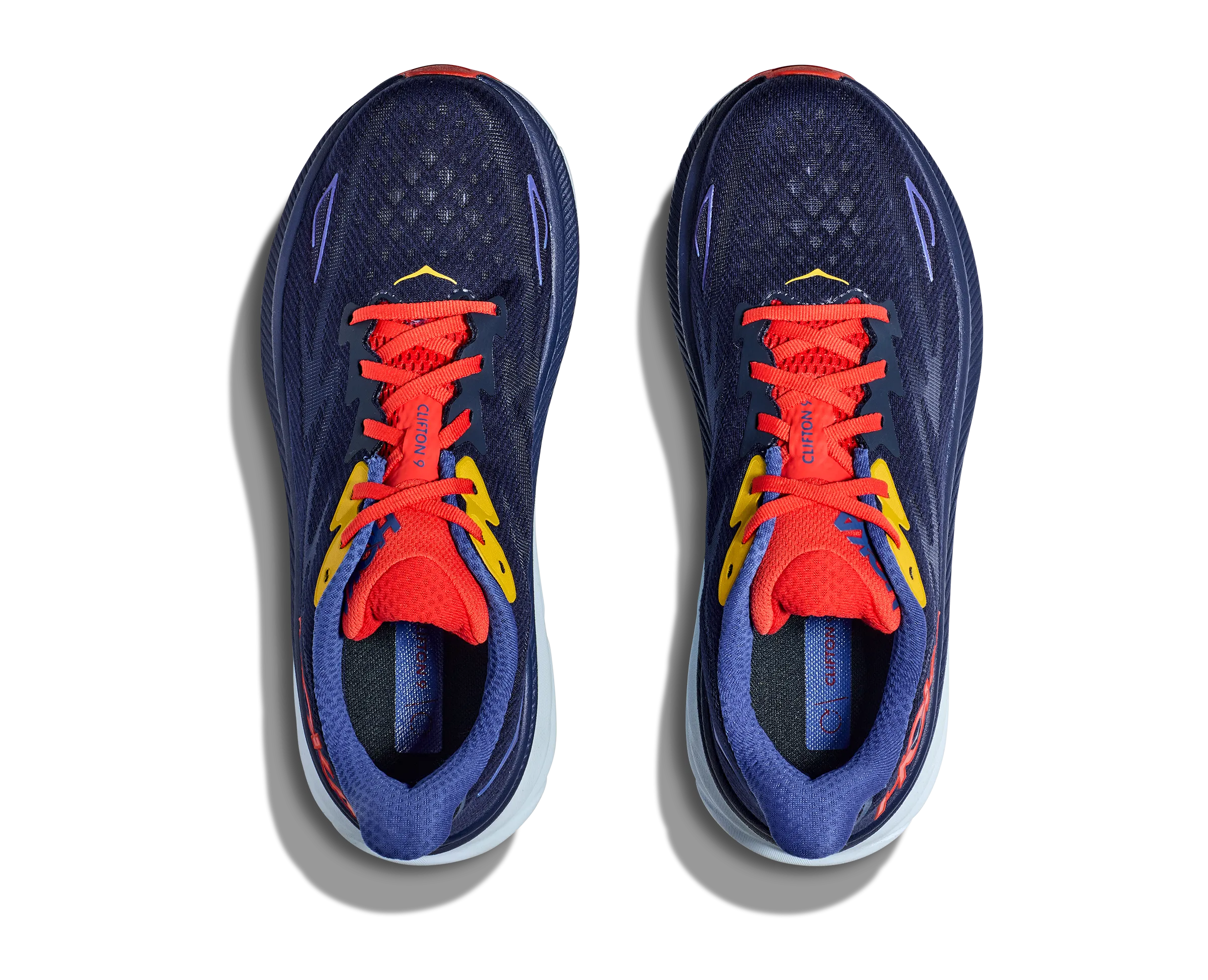 Men's Hoka Clifton 9 Color: Bellwether Blue/Dazzling Blue