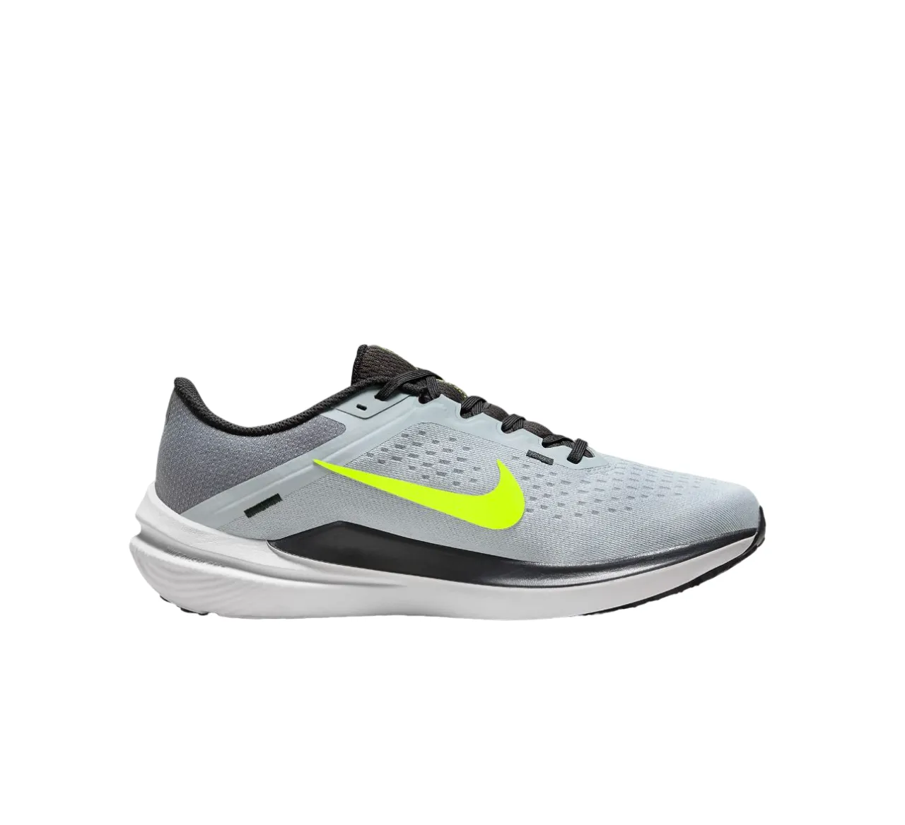 Mens Nike Wimflo 10 Wolf Grey/ White Athletic Shoes