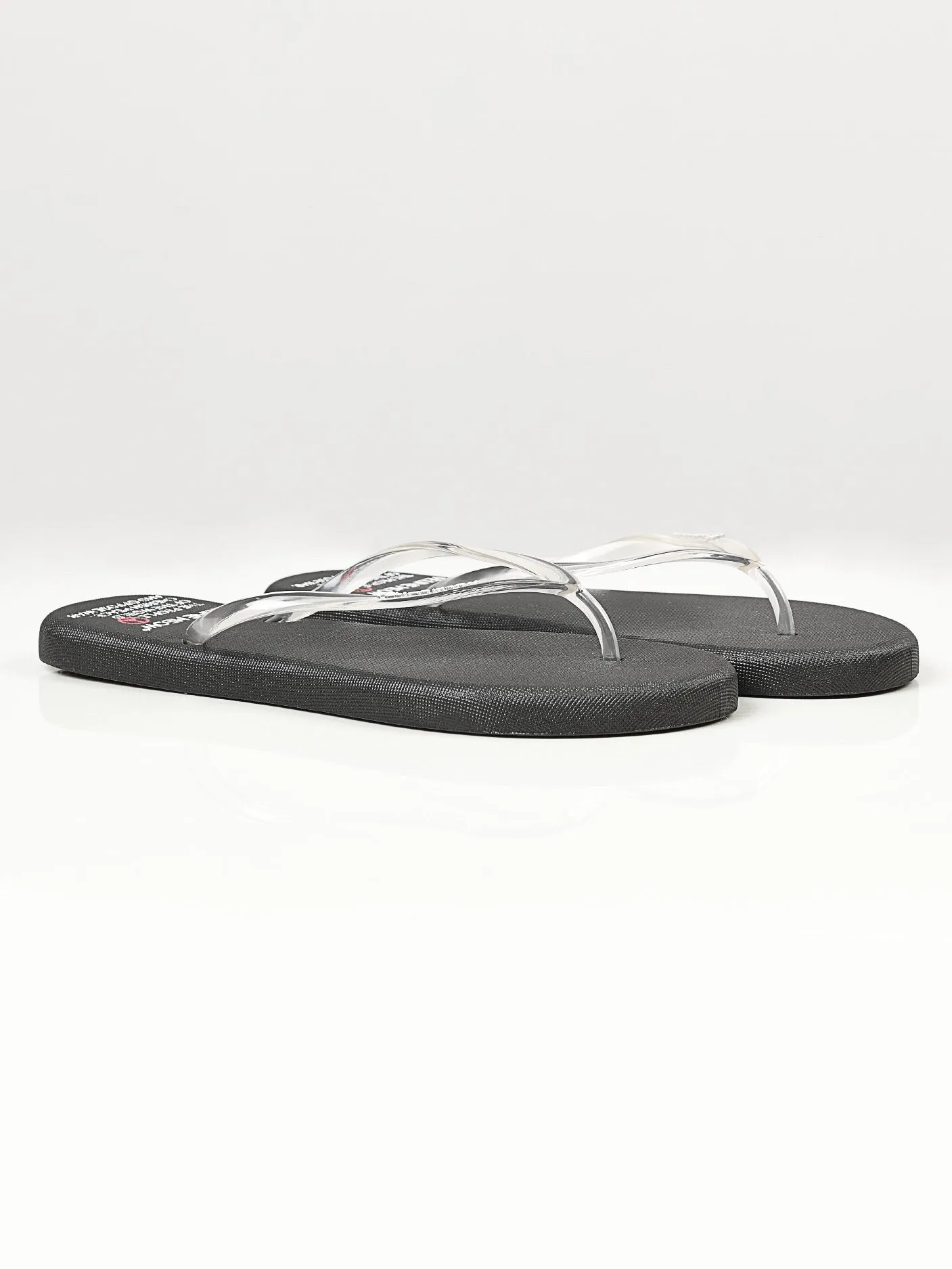 Plain Flip Flops - Black