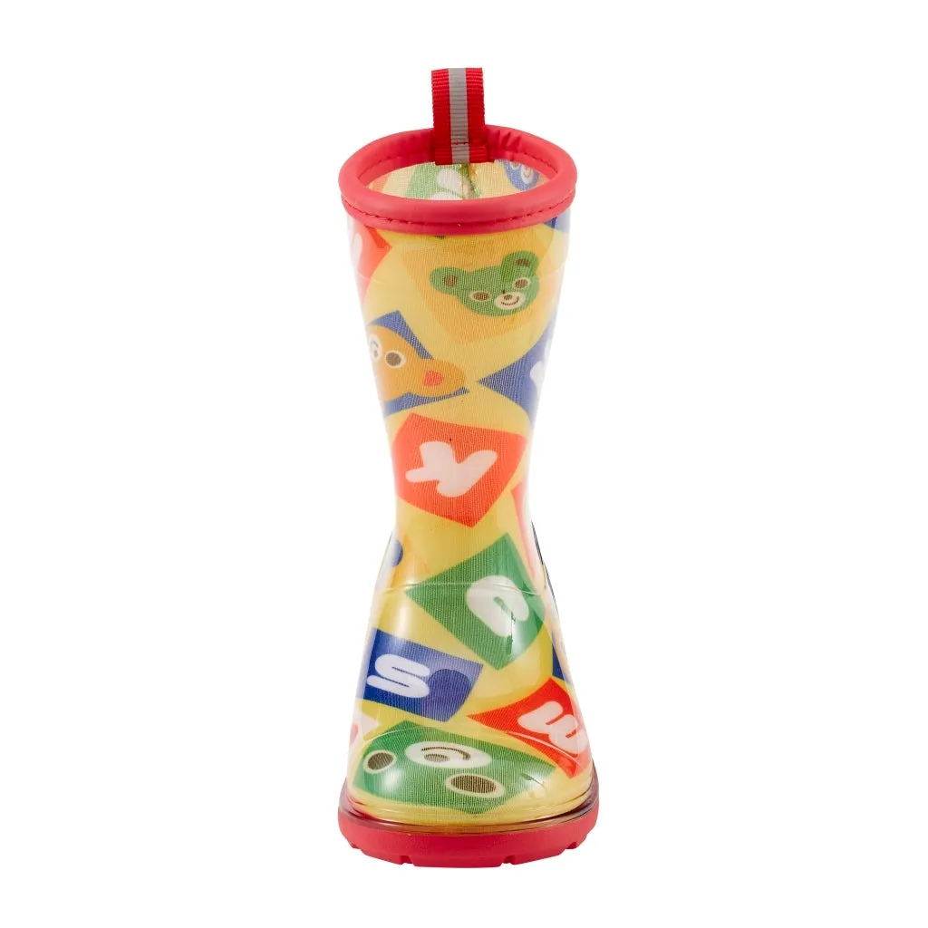 Pucchi Colour Blocks Rain Boots