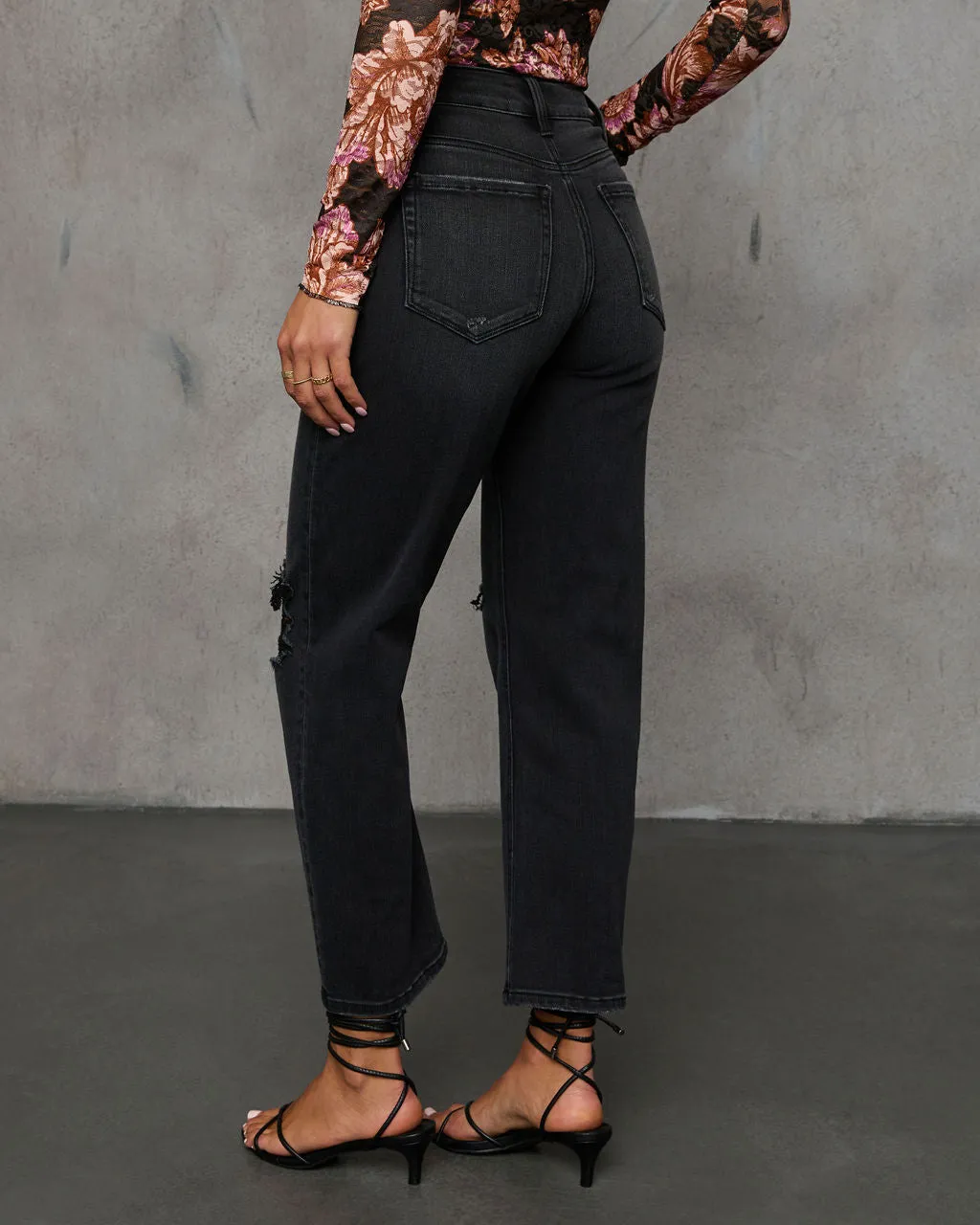 Raylene High Rise Wide Leg Denim