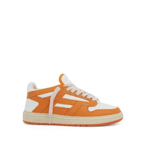 Reptor Low Sneaker in Neon Orange/Vintage White