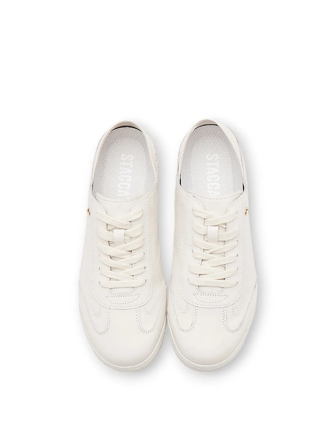 S Glam Leather Sneakers