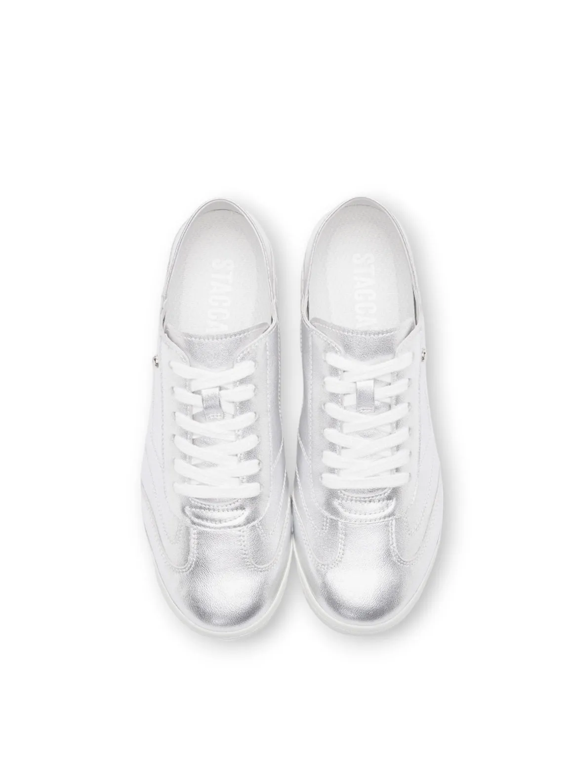 S Glam Leather Sneakers