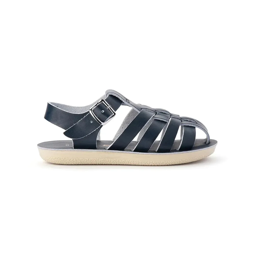 SALTWATER - KIDS SUNSAN SAILOR SANDAL: NAVY