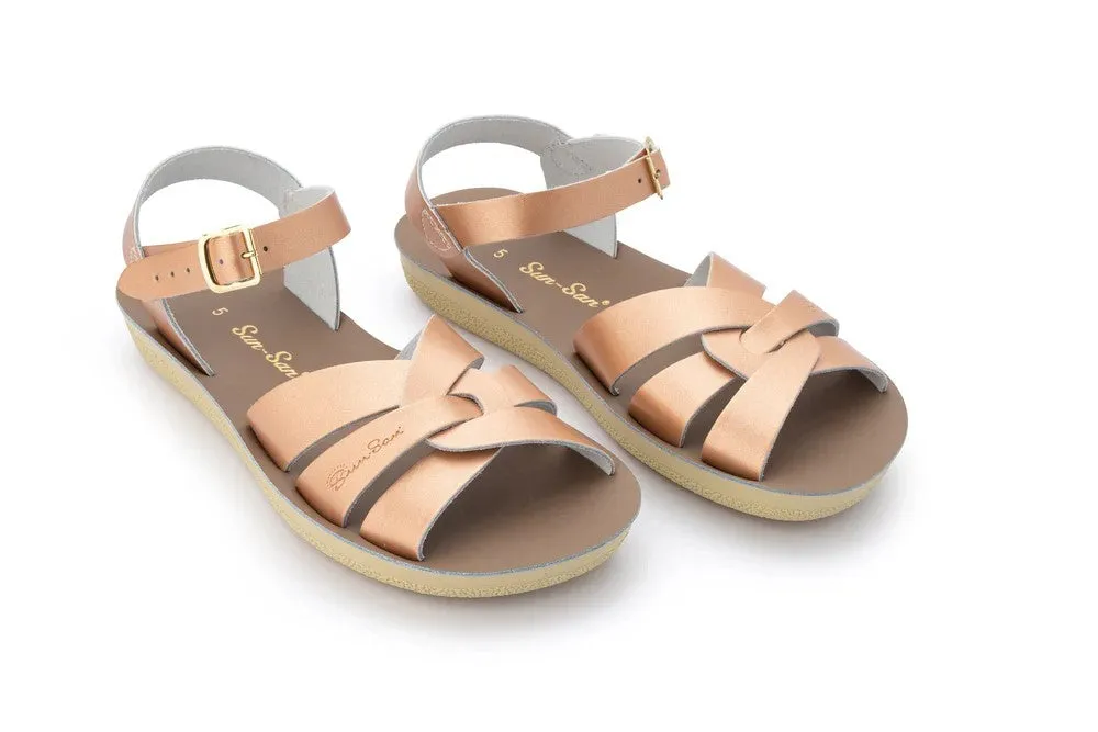 SALTWATER - KIDS SUNSAN SWIMMER SANDAL: ROSE GOLD