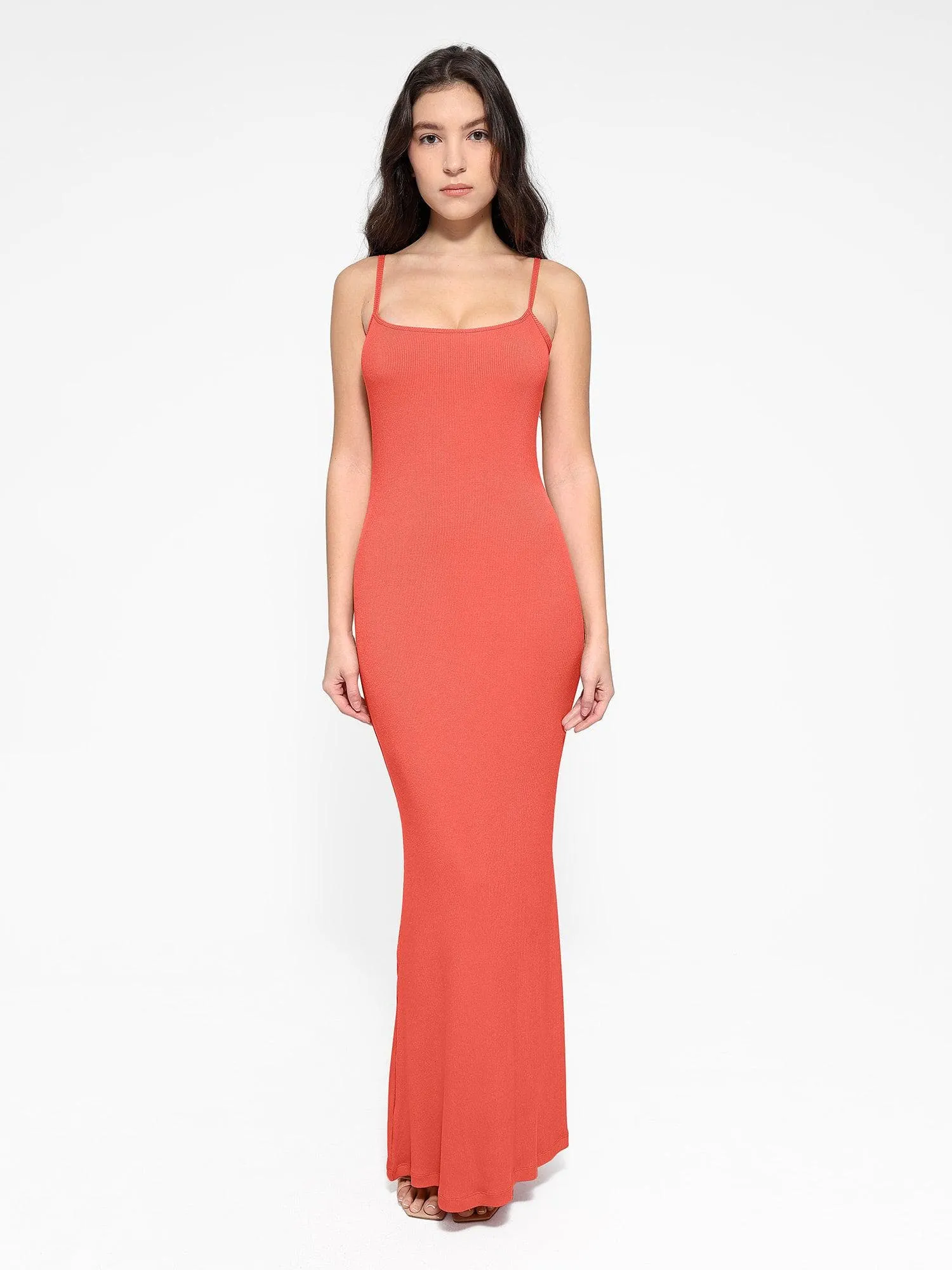 Shapewear Modal Slimming Maxi Slip Dress For Insiders